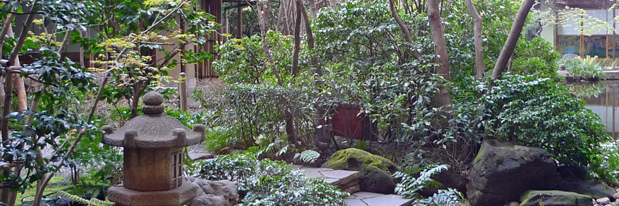 5階の日本庭園